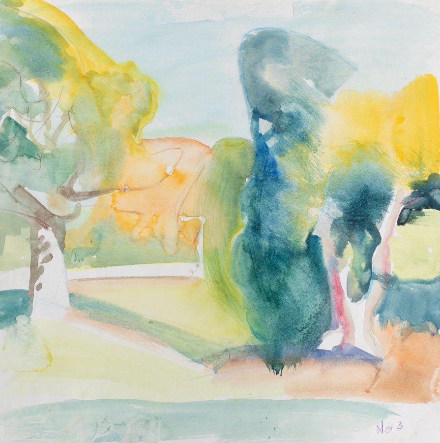 Untitled. Watercolour on Paper. 25 x 25 cm