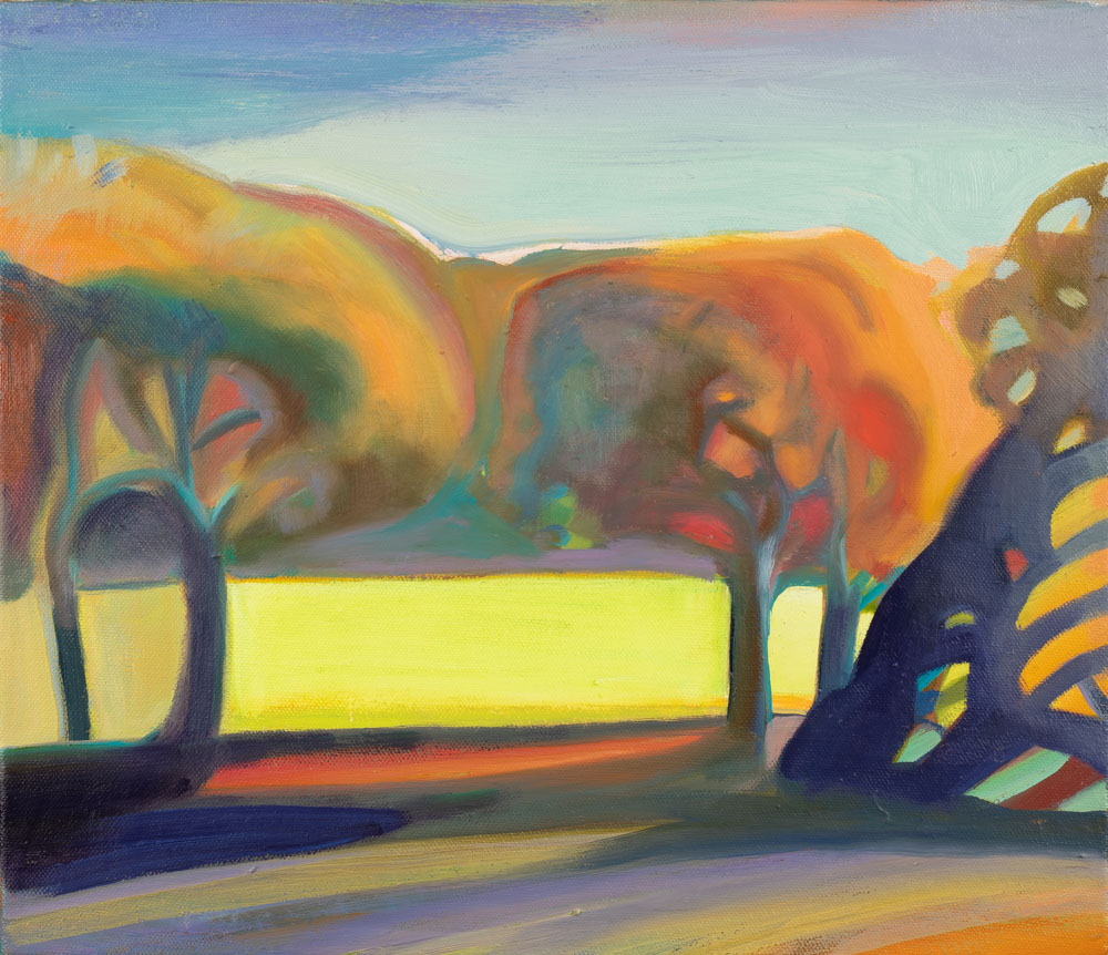 Sunlight | November | Fall | Oil Painting