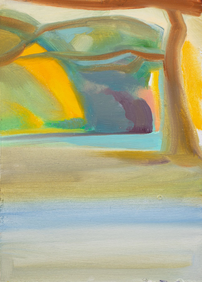 Tree | Field | Shadow | Oil Painting