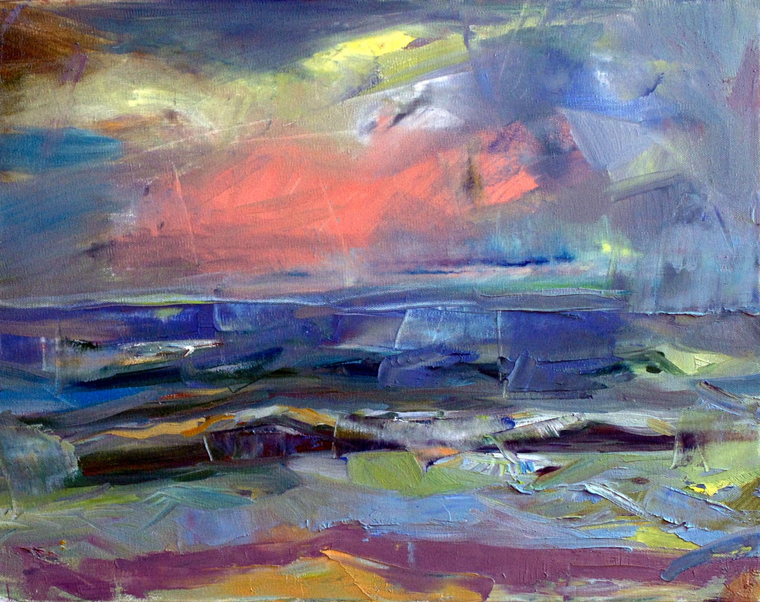 Maine | Ocean | Waves | Oil Painting